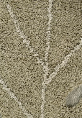 Хлопковый ковёр ручной работы Monstera Leaf 200X300 CM 7