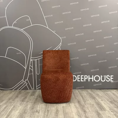 Стул Комо терракотовая ткань микровелюр букле 52X60X82 CM 8