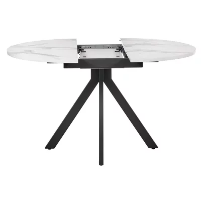 Круглый раскладной обеденный стол Rudolf 100-130X75 CM 6