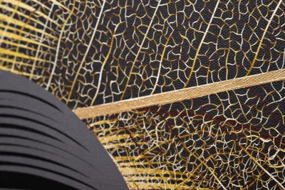 Холст Golden Leaves 70X100 CM 3