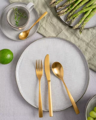 Нож столовый BCN Colors 22 CM Gold 4