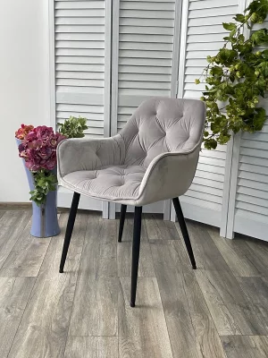 Стул TROY BLUVEL-03 LIGHT GREY 57X61X83 CM 4