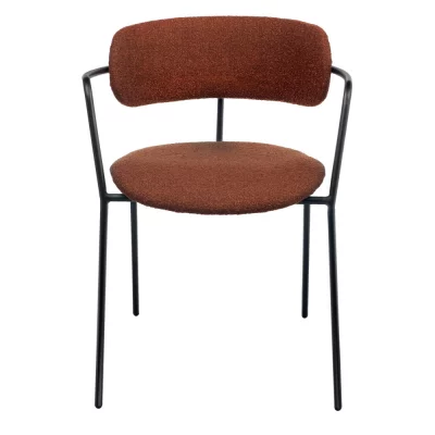 Комплект из 2 стульев Ant букле терракотовый 56X55X75 CM 3