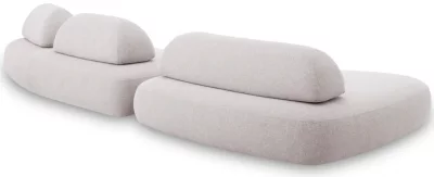 Диван для сада из двух модулей Residenza 172X185X78 / 232X173X78 4