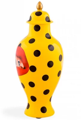 Фарфоровая ваза Toiletpaper Vase 20X20X47 CM 3