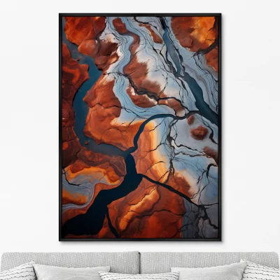 Постер на холсте Angles and Shapes 75X105 CM 6