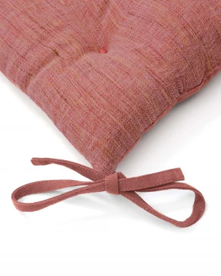 Розовая подушка на стул Aren 45X45X8 CM 5
