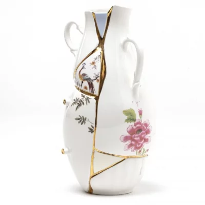 Ваза Kintsugi 19X16X32 CM 5