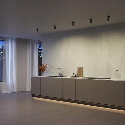 Встраиваемый светильник Artisan черный 3