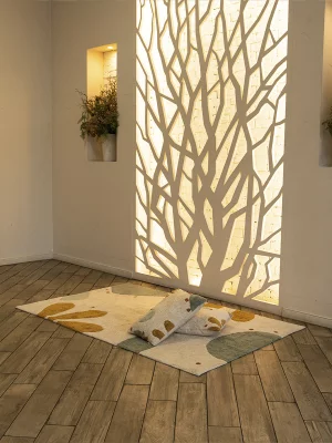 Хлопковый ковёр Plants 120X180 CM 3