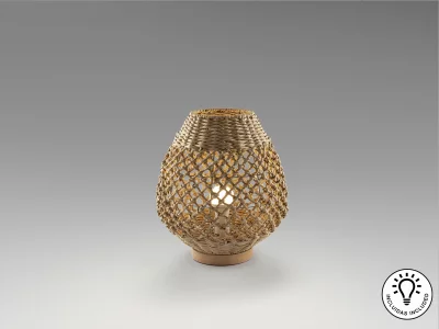 Настольная лампа YAIZA из бумажной веревки 31X36 CM 5