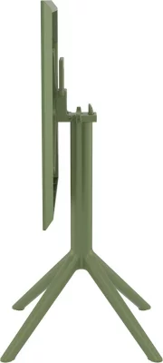 Стол пластиковый складной Sky 60X60X74 CM 3