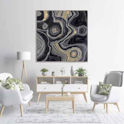 Репродукция холсте Agate 105X105 CM 3