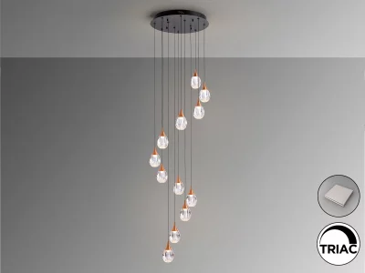 Люстра Corina 12L 50X50X17 CM 5