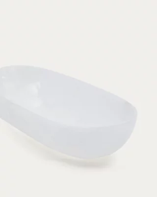 Белое сервировочное блюдо Eval 25X10X5 CM 3