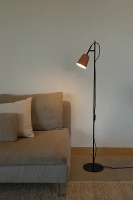 Торшер Studio розовый абажур 1xE14 31,7X22X132,5 CM 4