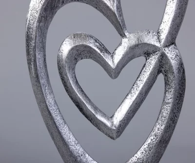 Декоративный элемент Heart 12X8X25 CM 3