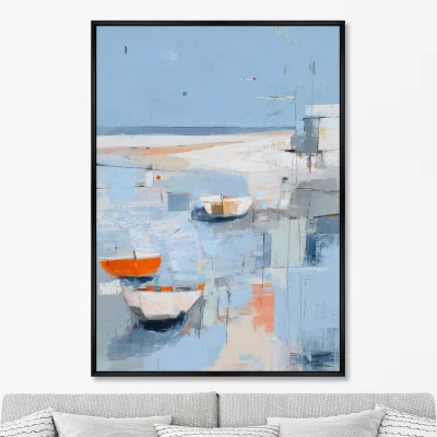 Постер на холсте On the Crystal Surface of Summer 75X105 CM 6