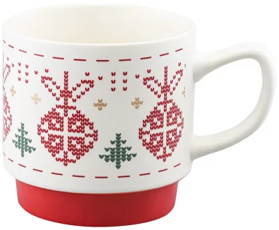 Набор из четырёх кружек Knitted Tale 380 ml 5