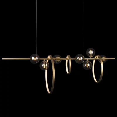 Подвесная люстра Molecule 120X40X140 CM 4