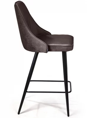 Стул полубарный Berg 47X50X99 CM антрацит 3