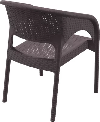 Стул Panama 58X64X80 CM коричневый 3