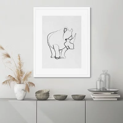 Постер Rhino 42X52 CM 3
