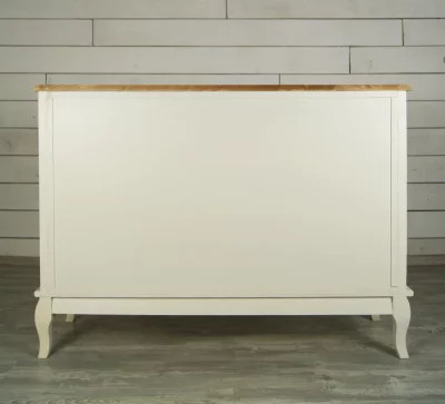 Бежевый комод Leontina 120X38X87 CM 5