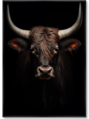 Набор из двух постеров на холсте Young Yaks 75X105 / 75X105 CM 3