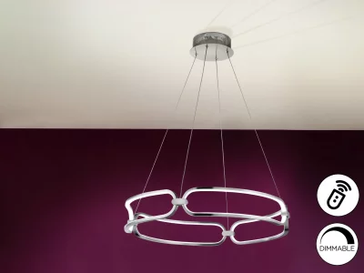 Подвесной светильник Colette LED хром 60X10 CM 4