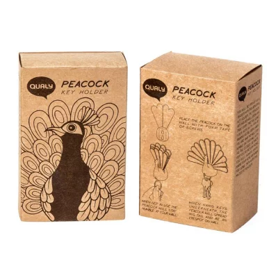 Ключница peacock, синяя/зеленая 3