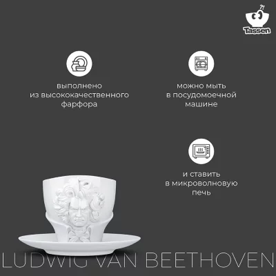 Чайная пара Ludwig van Beethoven 260 ml 11