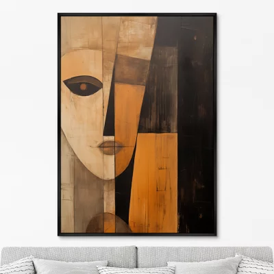 Постер на холсте Monotony of the palettess 75X105 CM 6