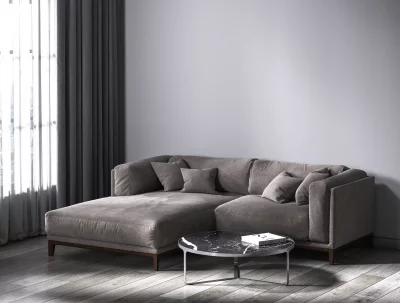 Трёхместный диван с кушеткой Case 248X162X80 CM 3