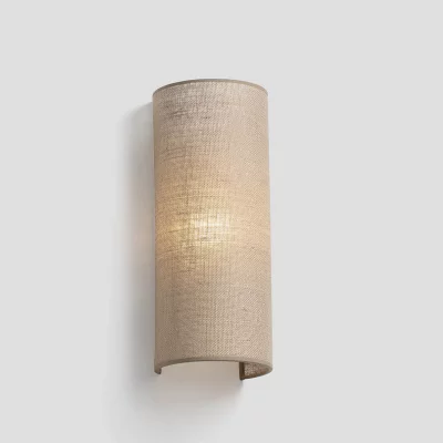 Настенный светильник Otton R Round Jute вертикальный 2xE27 37X15X12 CM 3