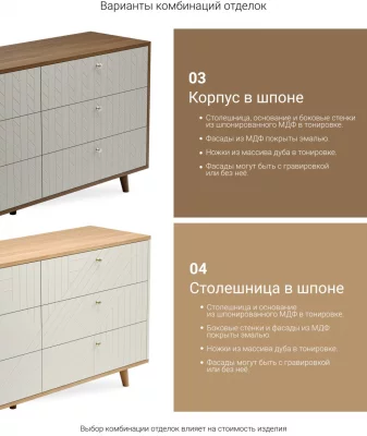 Комод Twin 94X40X82 CM 4