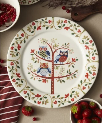 Тарелка Owl Ø21 CM 5
