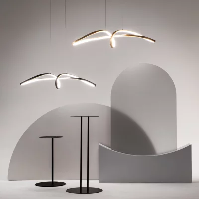 Подвесной светильник Изгиб 92X26X175 CM 3