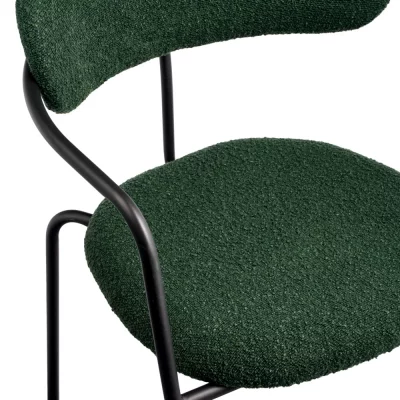 Комплект из 2 стульев Ant букле зелёный 58X54X79 CM 6