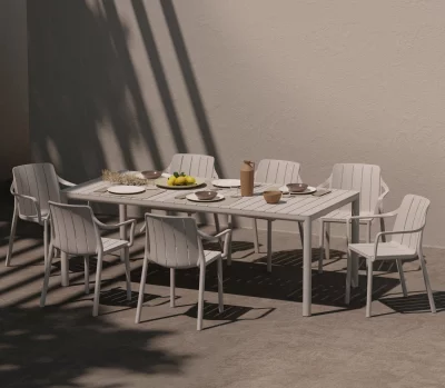 Стол пластиковый раздвижной Tevere 147-211X90X77 CM 3