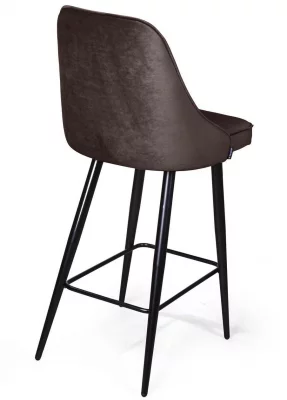 Стул полубарный Berg 47X50X99 CM антрацит 4