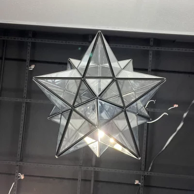Подвесная люстра Star Clear Glass 8