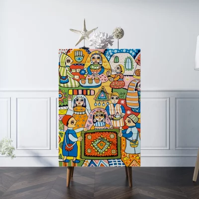 Шифоньер Berber 70X45X120 CM 4