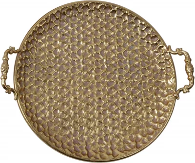 Комплект из трёх декоративных подносов Heleina 44X39X7 / 40X34X7 / 35X30X7 CM 7