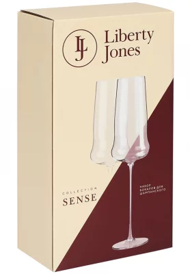 Набор из двух бокалов для шампанского Sense 360 ml 10