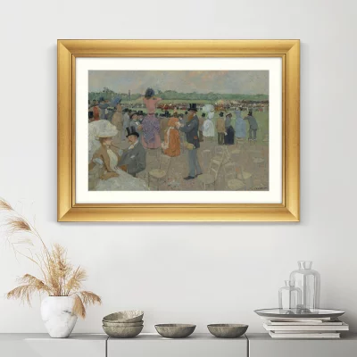Постер The Races at Longchamp 81X61 CM 3