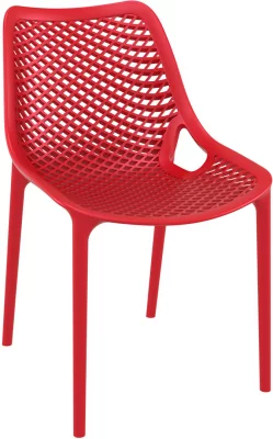 Стул пластиковый Air 50X60X82 CM красный 5