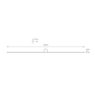 Настенный светодиодный светильник Spin Led 5