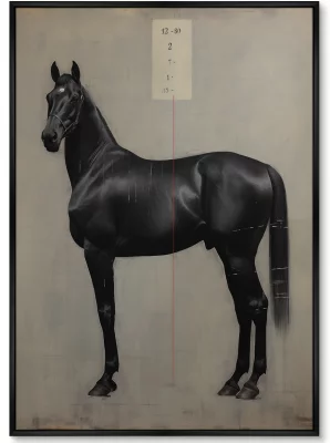 Набор из двух постеров на холсте The Horses 75X105 / 75X105 CM 3