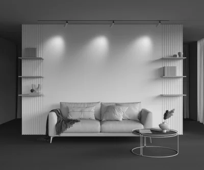 Трековый светильник Artisan Exility черный 8